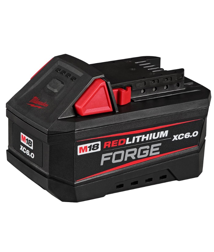 Batería Forge Litio Ion 6.0Ah Amper M18 18V Milwaukee 48-11-1861