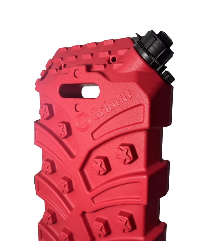 Bidón Extra Chato Para Combustible + Plancha de Desatasco Rocx 15lts Driven BE15/TR-R - Imagen 5