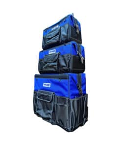 Combo Juego Set Kit de Bolsos Valijas Porta Herramientas Con Ruedas x 3 piezas Manija Telescópica Ruhlmann RU17501