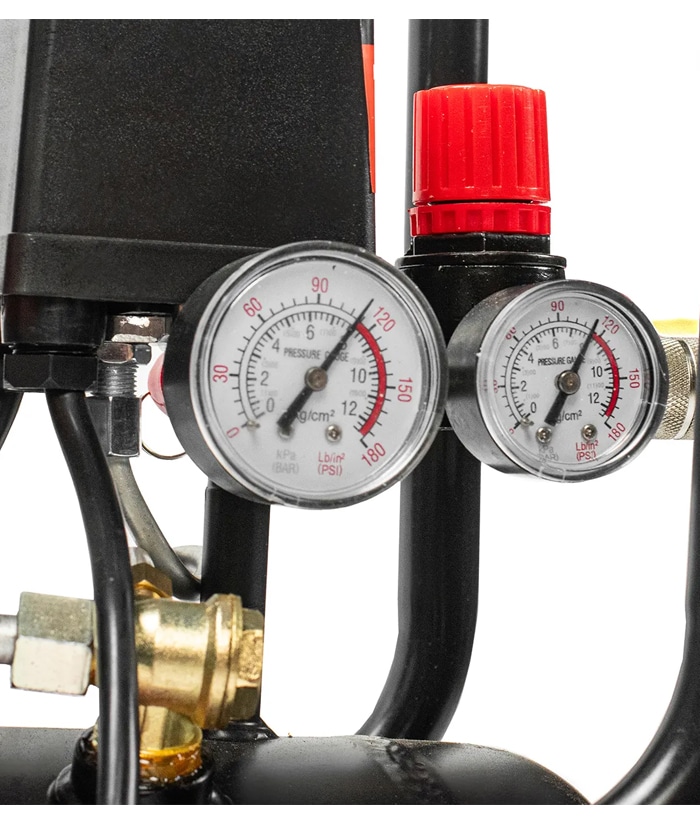 Compresor de Aire 2.5hp 50lts + Kit Hamilton HCDM002 - Imagen 5