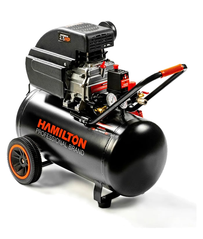 Compresor de Aire 2.5hp 50lts + Kit Hamilton HCDM002 - Imagen 7