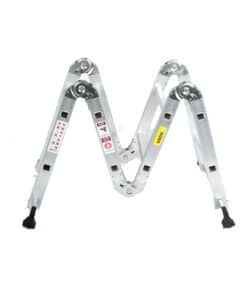 Escalera de Aluminio Multipropósito Plegable Articulada 8 Escalones x 150kgs Dogo DOG30512