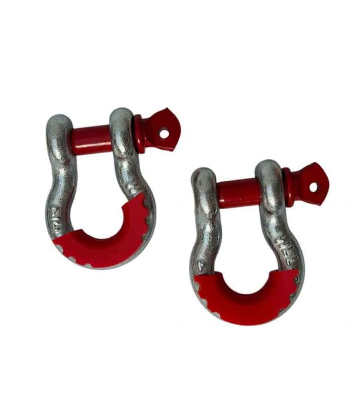 Eslinga Rescate 3" x 5mts Con Grilletes Naranja Driven ER76500/NK - Imagen 5