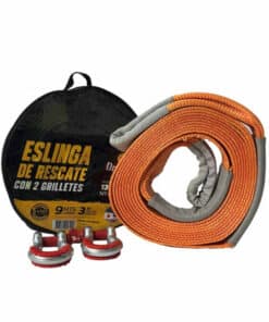 Alternative view of Eslinga Rescate 3" x 9mts Con Grilletes Naranja Driven ER76900/NK