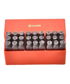 Juego Set Kit Letras de Marcar 4mm x 27 Pzs. Harden 610864