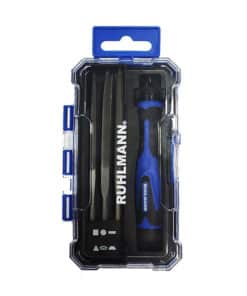 Alternative view of Juego Set Kit Limas Matriceras Con Mango Intercambiable 140mm x 7pzs Ruhlmann RU43204