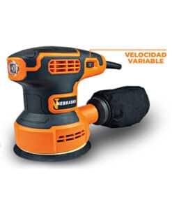 Lijadora Roto Orbital Eléctrica 350W 125mm Nebraska Naranja/Negro NEMELO08350