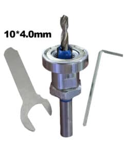 Mecha Broca Biseladora Avellanadora Con Tope Para Madera 10mm x 4.0mm Ruhlmann RU56555