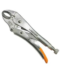 Pinza de Presión Perro Mordaza Curva 7" 180mm Pro Lusqtoff L4304