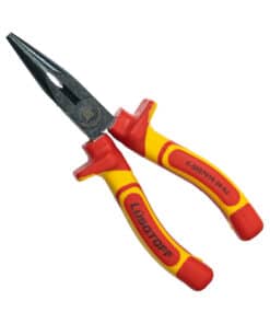 Pinza Punta Media Caña 6″ 150mm Dieléctrica Aislada 1000V Pro Lusqtoff L4248