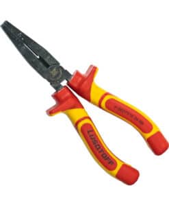 Pinza Punta Plana 6" 150mm Dieléctrica Aislada 1000V Pro Lusqtoff L4254