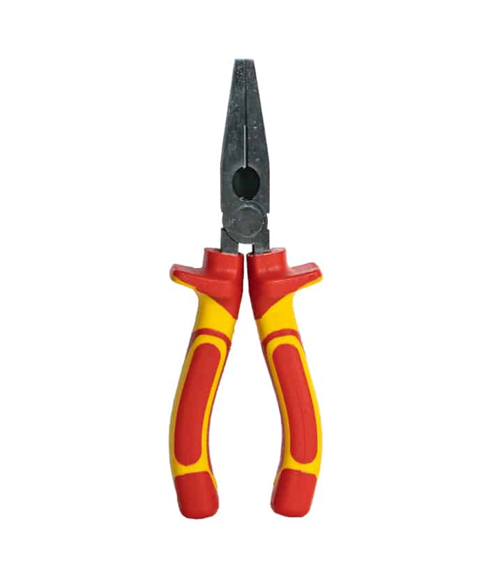 Pinza Punta Plana 6" 150mm Dieléctrica Aislada 1000V Pro Lusqtoff L4254 - Imagen 2