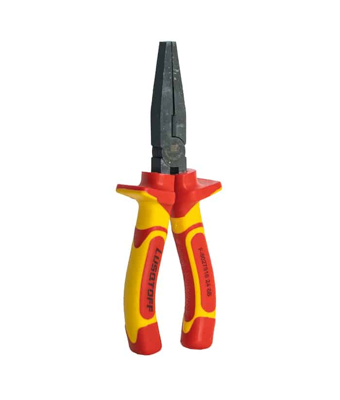 Pinza Punta Plana 6" 150mm Dieléctrica Aislada 1000V Pro Lusqtoff L4254 - Imagen 3