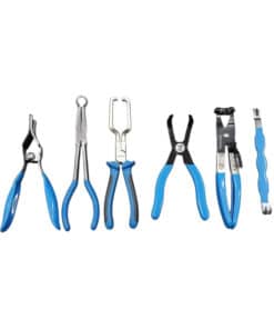 Juego Set Kit Pinzas Acoples Manguera Automotor x 6Pzs Ruhlmann RU43170