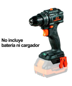 Taladro Atornillador a Batería Inalámbrico 60Nm 10mm 18V Motor Brushless Black Series Lusqtoff Naranja/Negro TAL60-9B