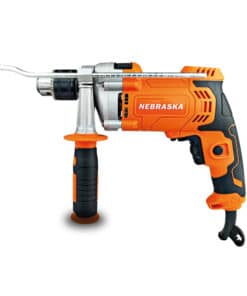 Taladro Percutor Eléctrico 1050W 13mm Nebraska Naranja/Negro NEMETP1050