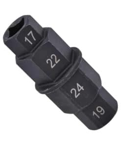 Tubo Allen Moto Rueda Carter 4 En 1 Encastre 3/8" Ruhlmann RU43171