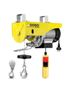 Aparejo Malacate Eléctrico Reforzado 1200W 600kg Dogo DOG50770