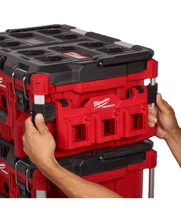 Bastidor Base Placa Para Baterías M18 Packout Milwaukee 4822-8603 - Imagen 2