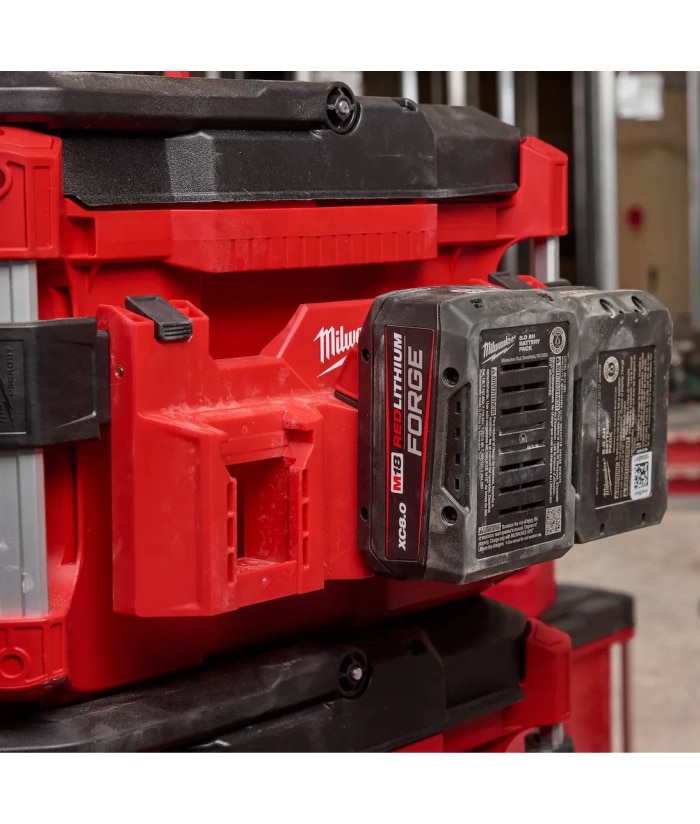 Bastidor Base Placa Para Baterías M18 Packout Milwaukee 4822-8603 - Imagen 3