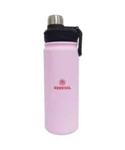 Botella Térmica Fitness 650ml Rosa Broksol TER-BOT650RS