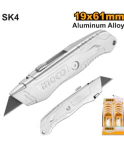 Cutter Hoja Trapezoidal de Aluminio 19mm Ingco HKNS11615