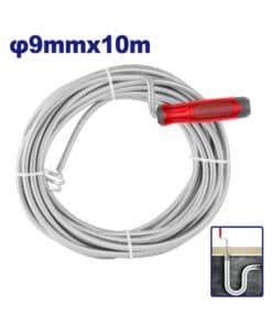 Destapacañerías Destapa Cañerías Destapa Caños Resorte 9mm x 10mts Emtop EMDD2310