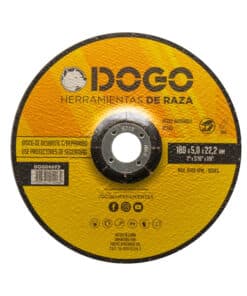 Disco Desbaste Deprimido 180mm x 5mm Para Metal Dogo DOG04693