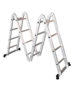 Alternative view of Escalera Articulada de Aluminio Multipropósito 150kgs 4 + 4 16 Escakibes Konan KE/404