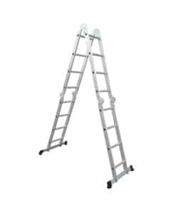 Escalera Articulada de Aluminio Multipropósito 150kgs 4 + 4 16 Escakibes Konan KE/404