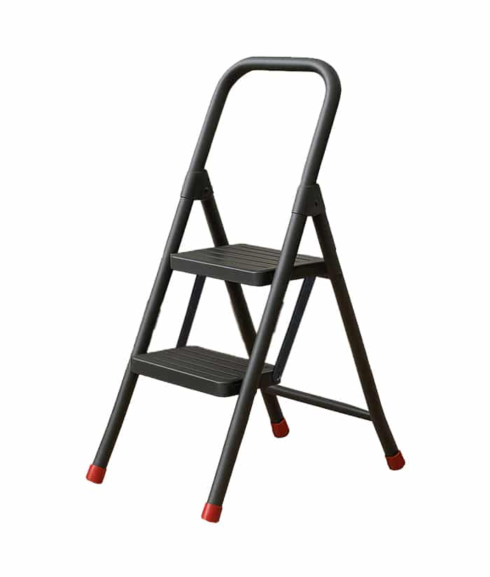 Escalera Metálica Familiar 2 Escalones Plegable Brogas ESC-02N