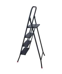 Escalera Metálica Familiar 4 Escalones Plegable Brogas ESC-04N
