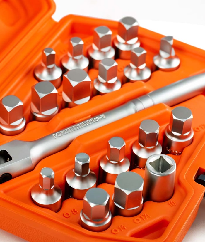 Juego Set Kit Extractor Tapón Drenaje Carter 19 Hamilton AUT190 - Imagen 3