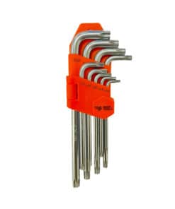 Juego Set Kit Llaves Torx Estrella x 9pzs Broktools SET-TOR09