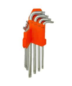Alternative view of Juego Set Kit Llaves Torx Estrella x 9pzs Broktools SET-TOR09