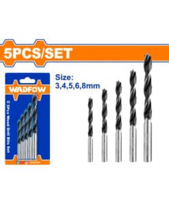 Juego Set Kit Mechas Para Madera x 5pzs Wadfow WSJ3K01