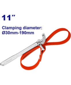 Llave Saca Filtro a Correa 30 a 190mm Emtop Rojo/Azul EMAW3311