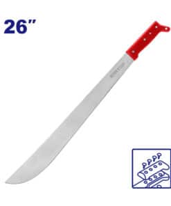Machete Estándar 26" Mango Remachado Hoja de 1.9mm Emtop EMNU0126