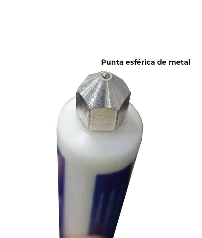 Marcador Industrial Punta de Metal Blanco WH50 Metal 60 cm3 Head Marker Wilkox - Imagen 2