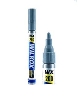 Marcador Industrial Gris Punta 3mm WX200 Wilkox
