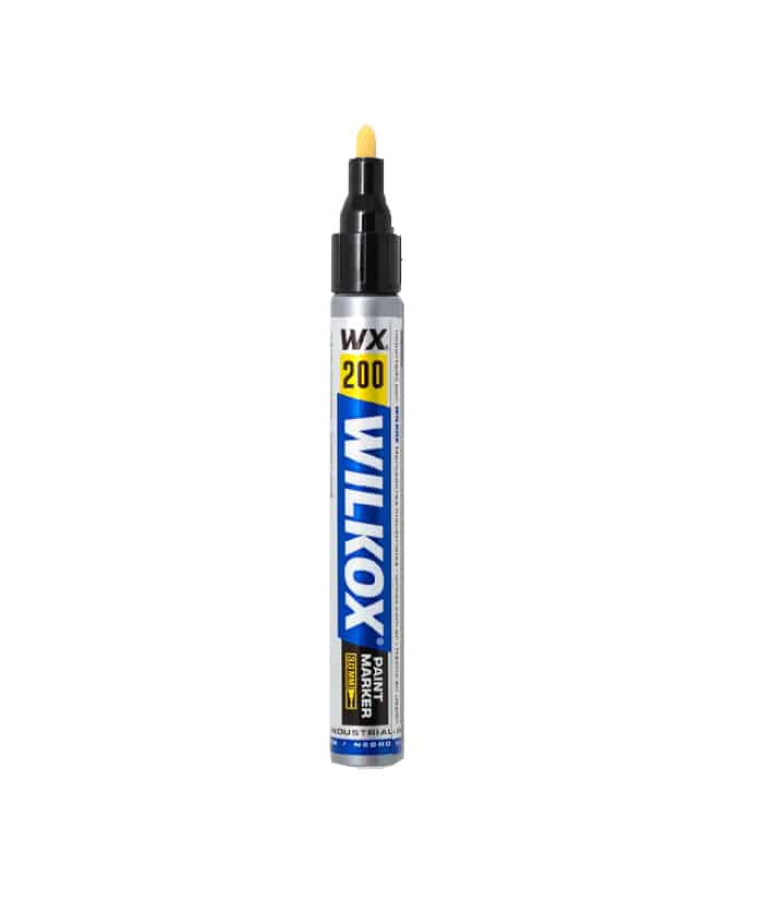 Marcador Industrial Negro Punta 3mm WX200 Wilkox - Imagen 2