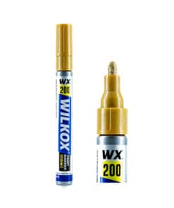 Marcador Industrial Oro Punta 3mm WX200 Wilkox