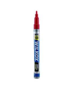 Alternative view of Marcador Industrial Fino Rojo Punta 1.2mm WX100 Wilkox