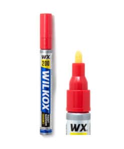Marcador Industrial Rojo Punta 3mm WX200 Wilkox