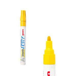 Marcador Industrial Amarillo Punta 2.2 a 2.8mm de Pintura Uni Paint PX20 Wilkox