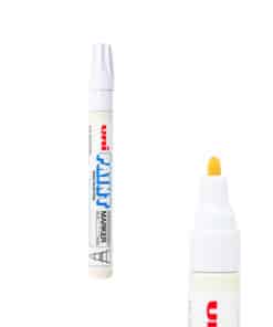 Marcador Industrial Blanco Punta 2.2 a 2.8mm de Pintura Uni Paint PX20 Wilkox