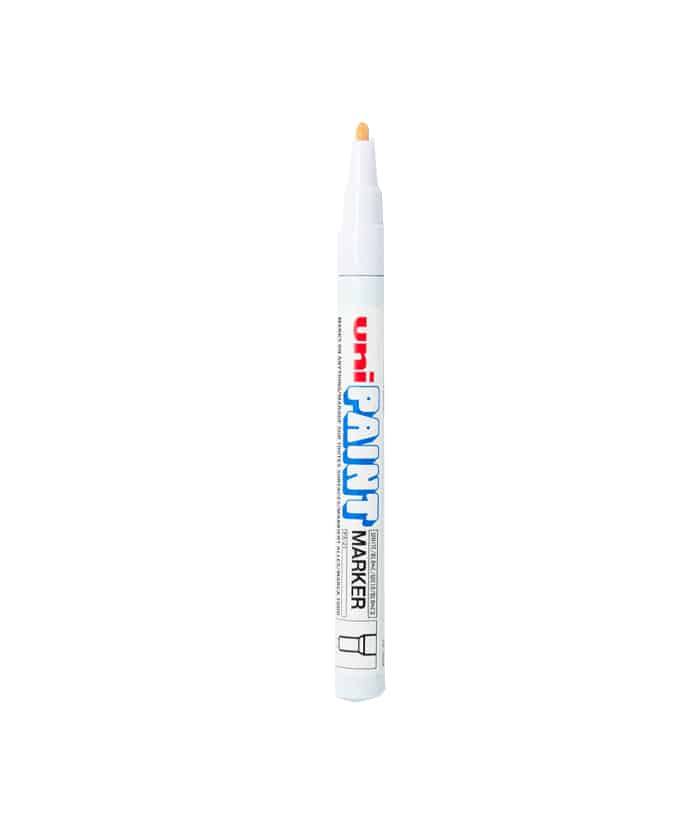 Marcador Industrial Blanco Punta 0.8 x 1.2mm de Pintura Uni Paint PX21 Wilkox - Imagen 2