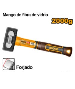 Maza Martillo Con Cabo Fibra de Vidrio 2000grs Ingco HSTH82000