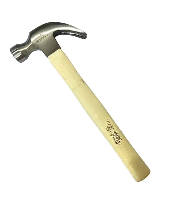 Martillo Galponero Mango de Madera 450gr Broktools MART-GAL450M
