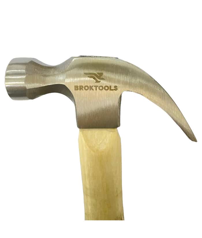 Martillo Galponero Mango de Madera 450gr Broktools MART-GAL450M - Imagen 3